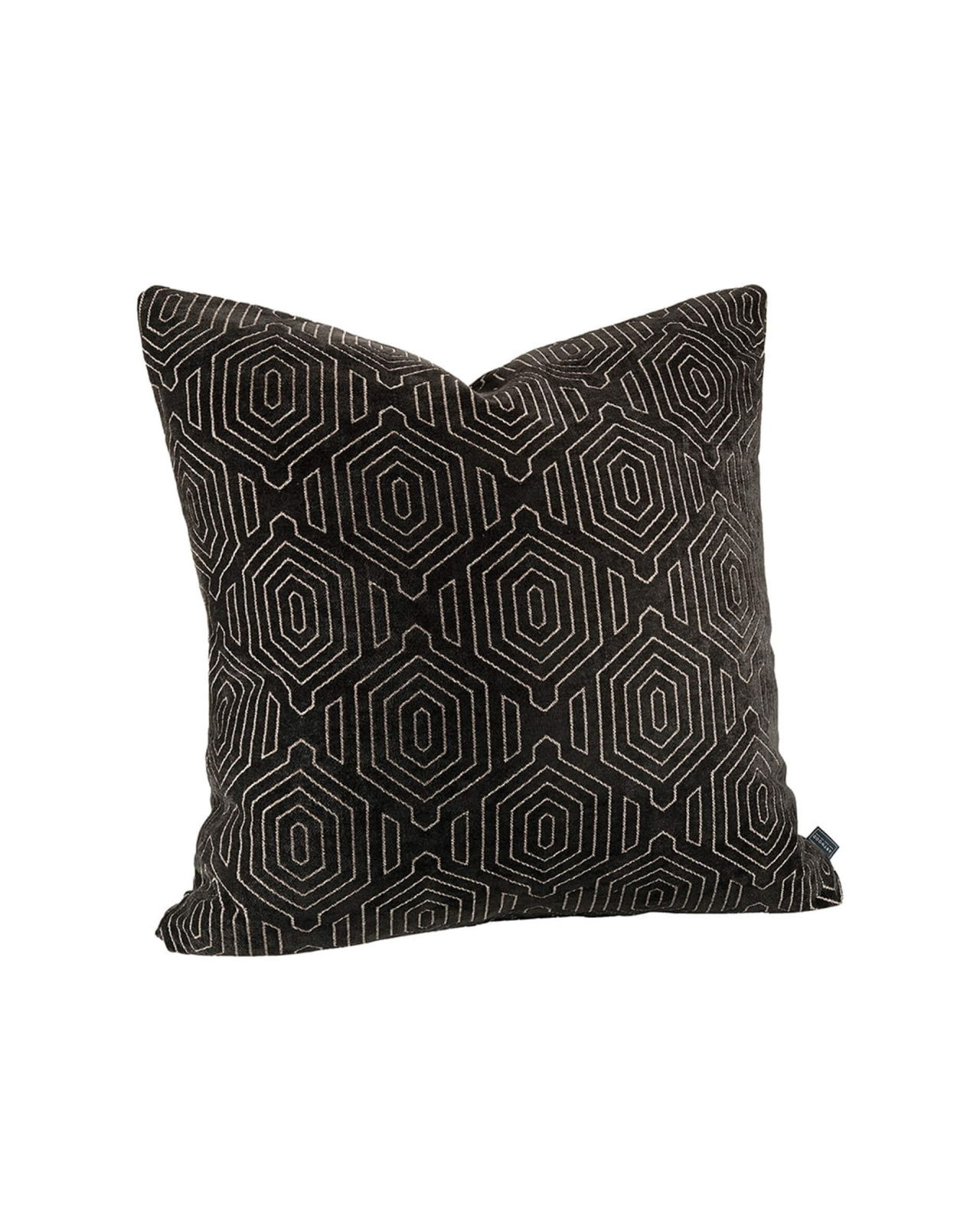 Laurel cushion cover ethnic dark brown OUTLET