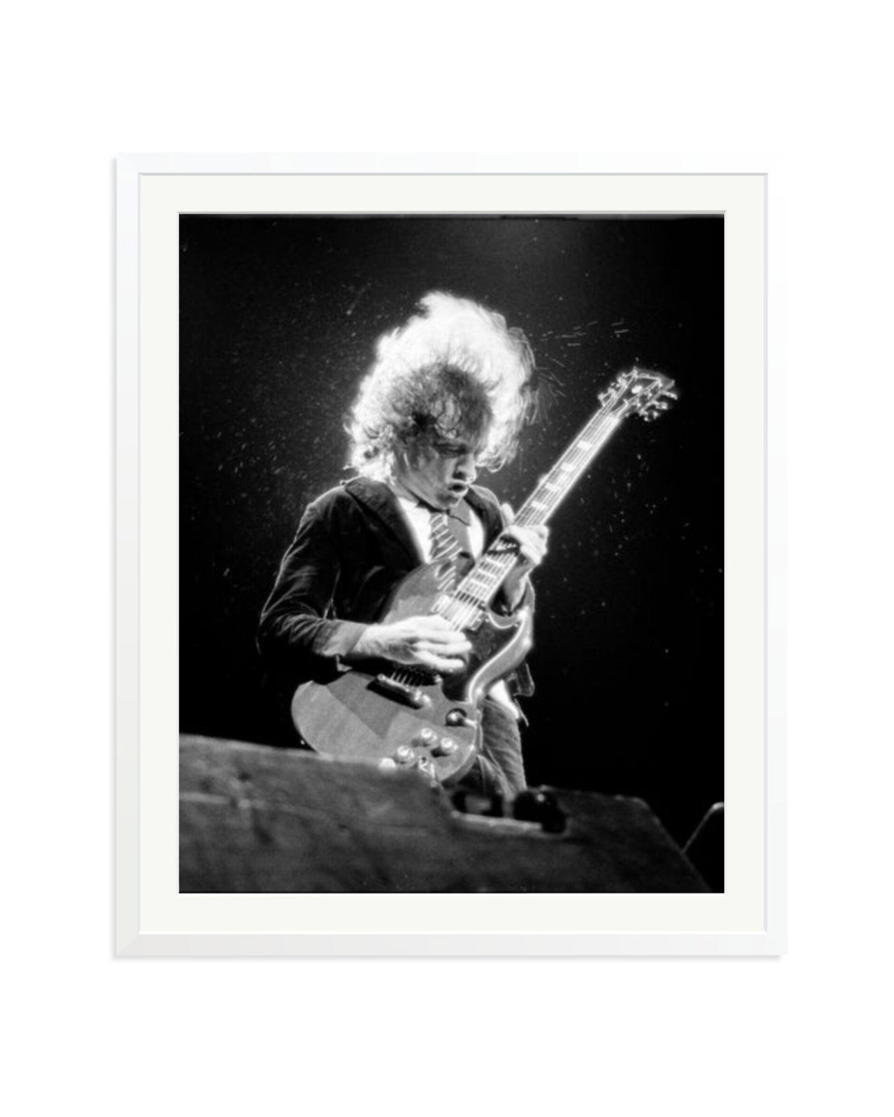 Angus Young 1986 White / XXL