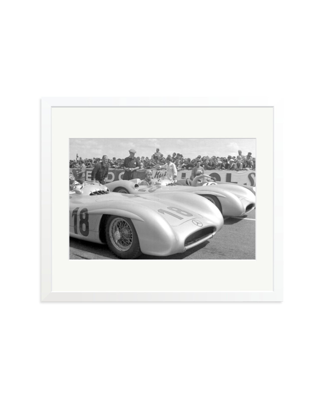 French Grand Prix White / Large