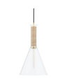 Besa taklampe antikk messing