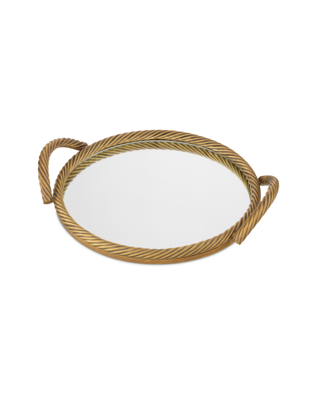 Salvi bricka mässing rund