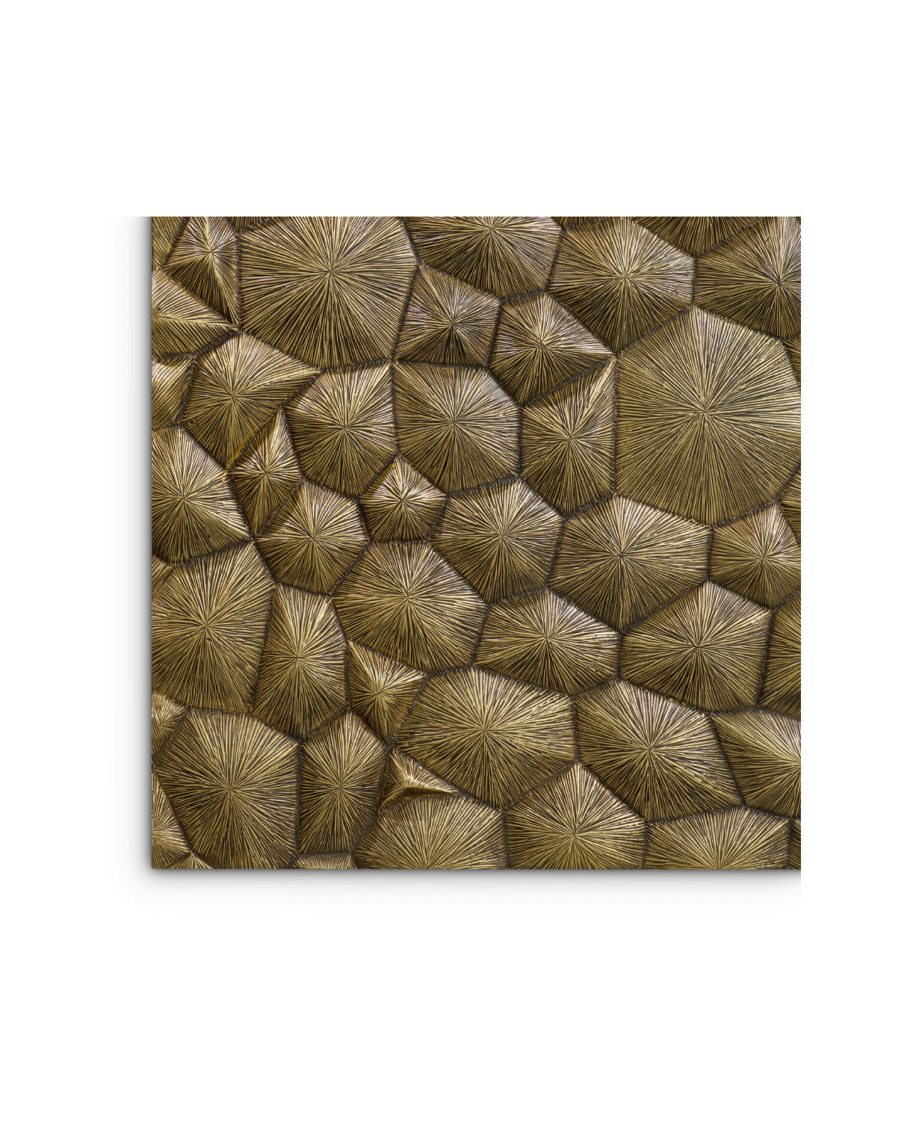 Ultimo Wall Decoration in Antique Brass