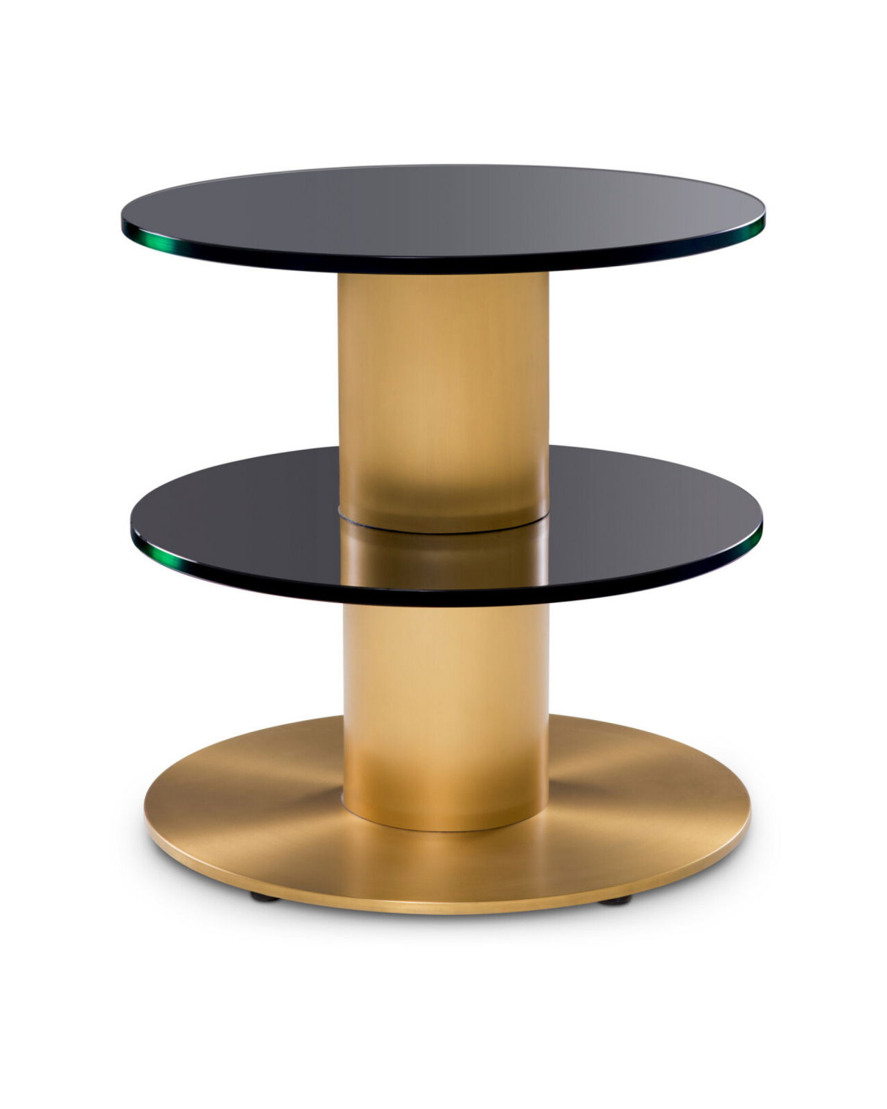 Dorado bijzettafel messing