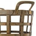 Vreeland basket vintage brass