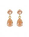 Mini Drop Earrings Light Peach