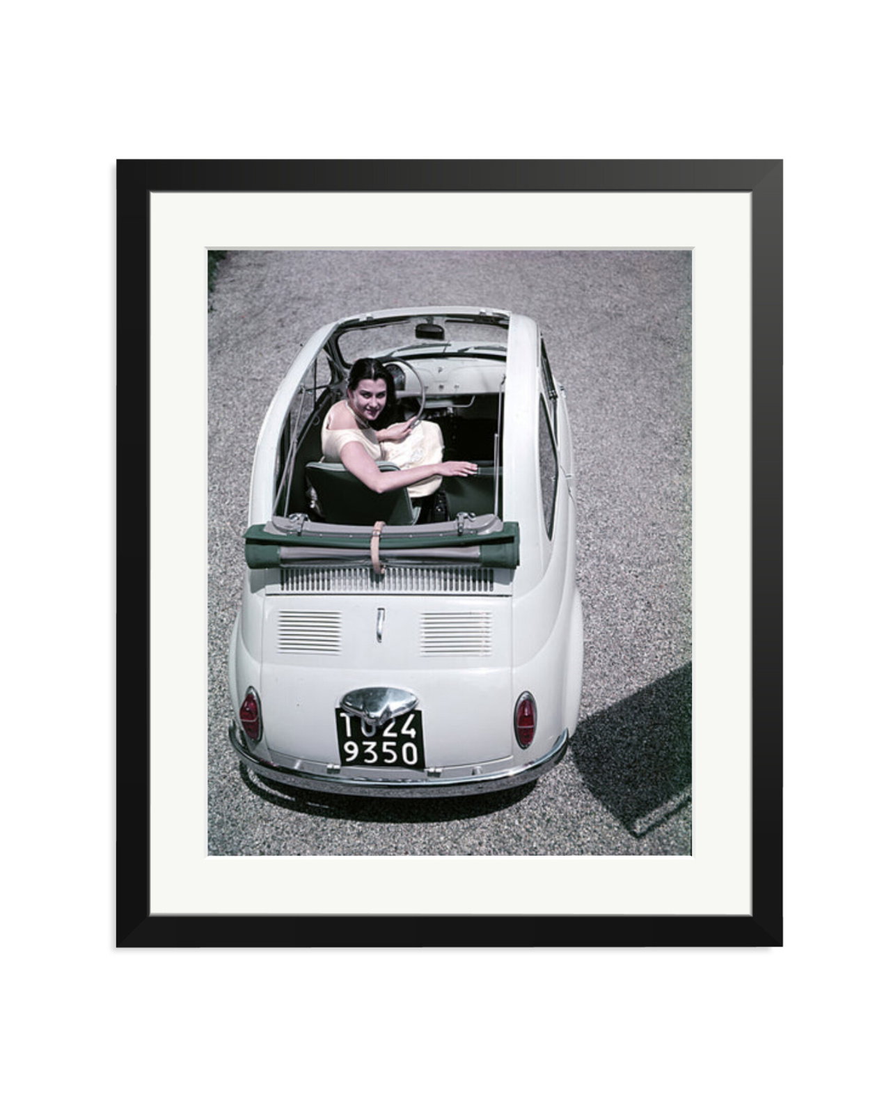Fiat 500 - Woman Sunroof Black / Large