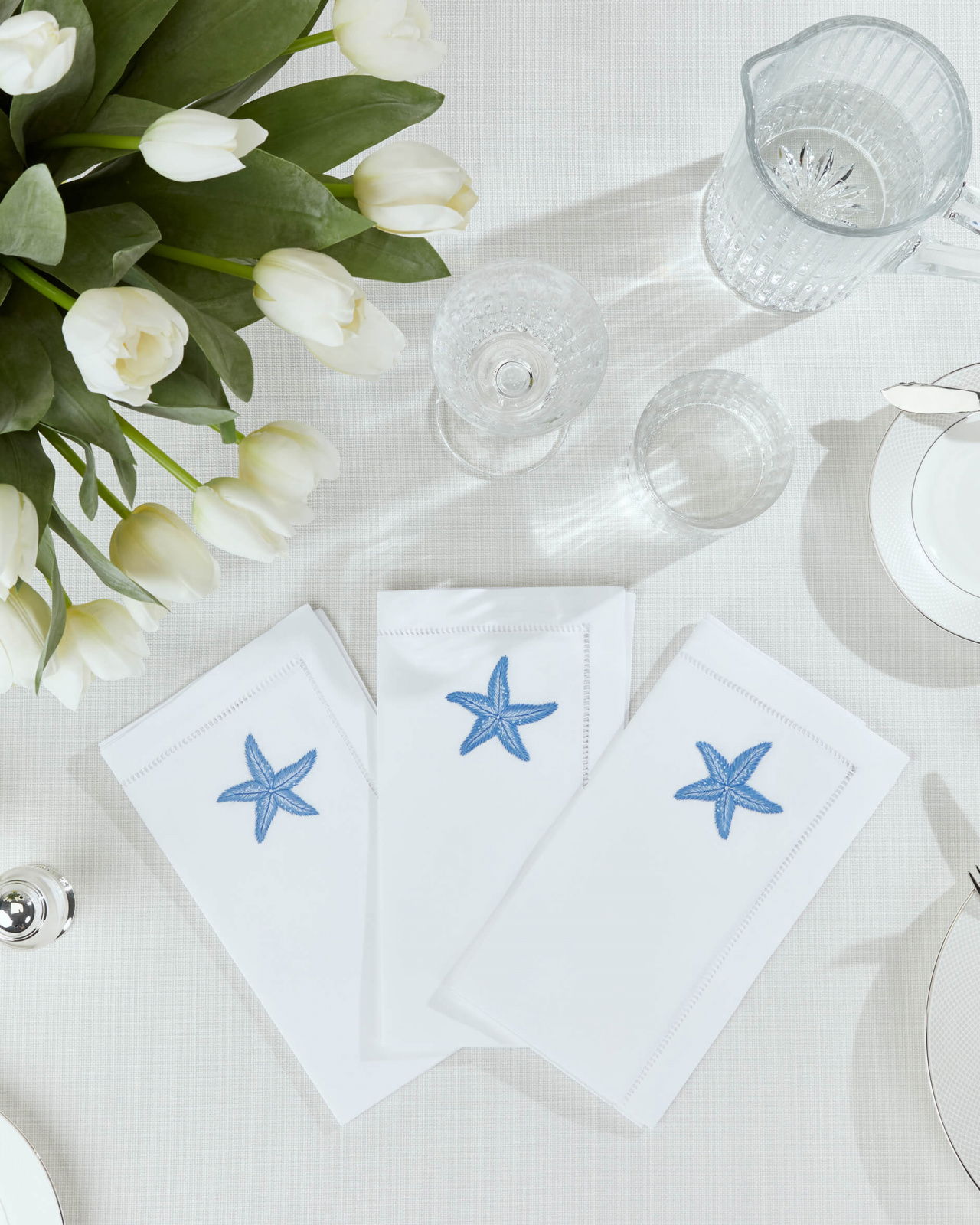 Maine servett sjöstjärna 4-pack