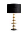 Rosetti bordlampe antik messing