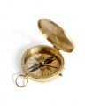 Pocket compass brass