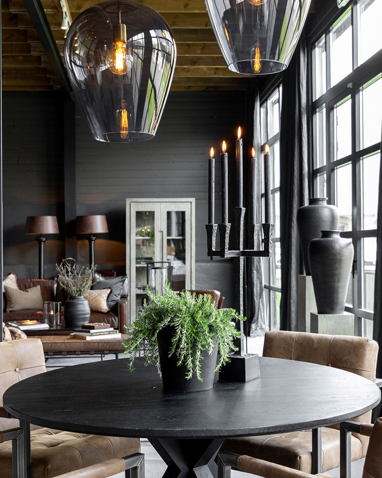 Gothic candelabrum antique bronze OUTLET