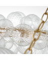 Talia 63" Ring Chandelier Gild