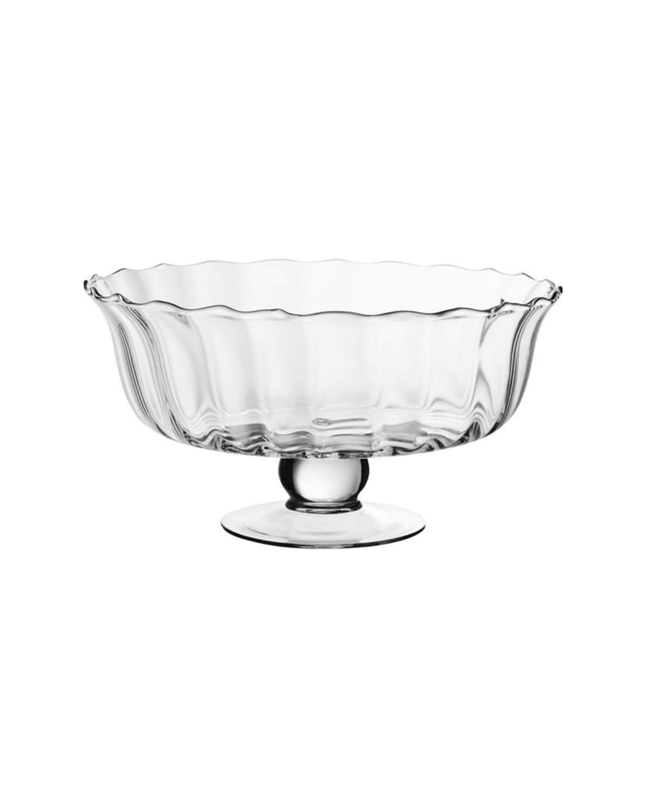 Violette Bowl Clear Glass