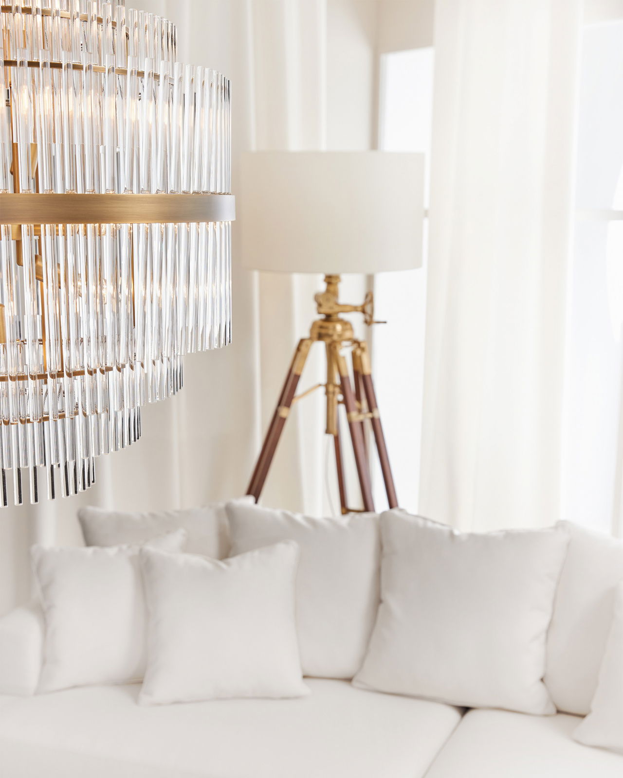 East takkrona antik mässing