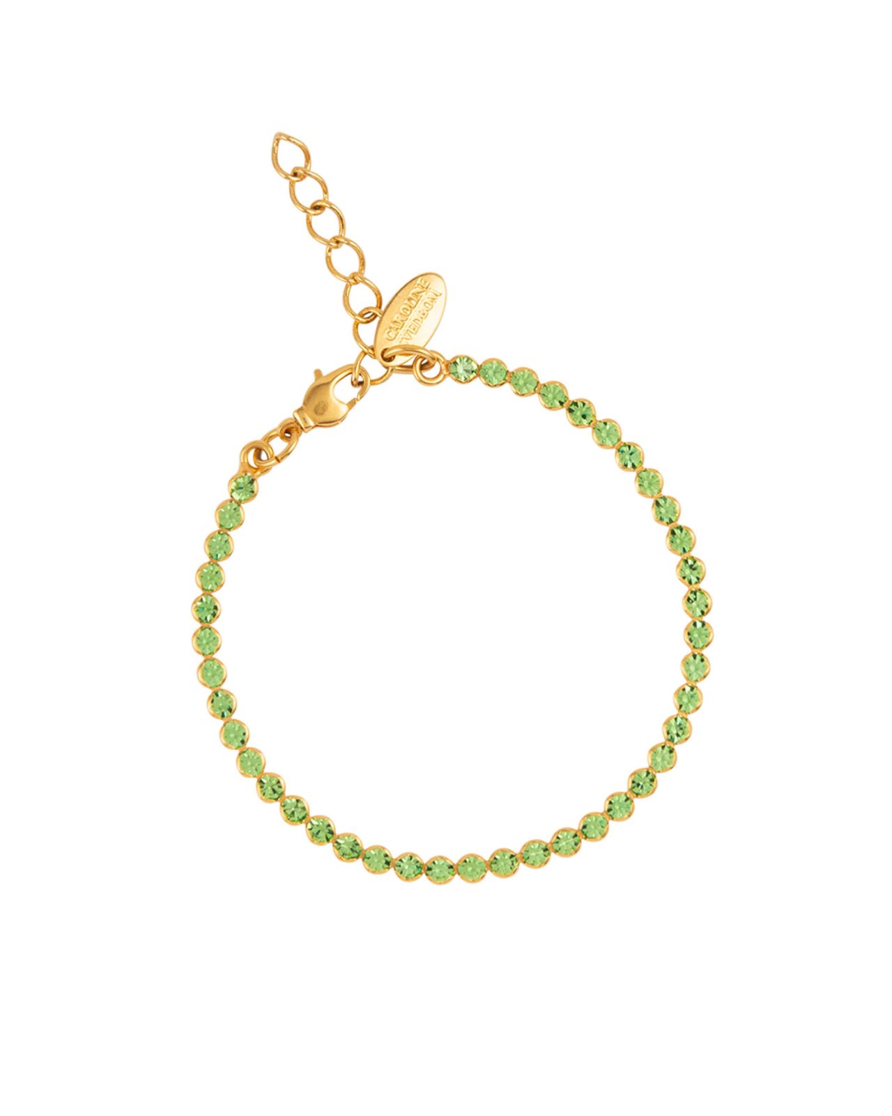 Siri bracelet peridot