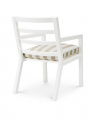 Delta Dining Chair White/Florent Beige