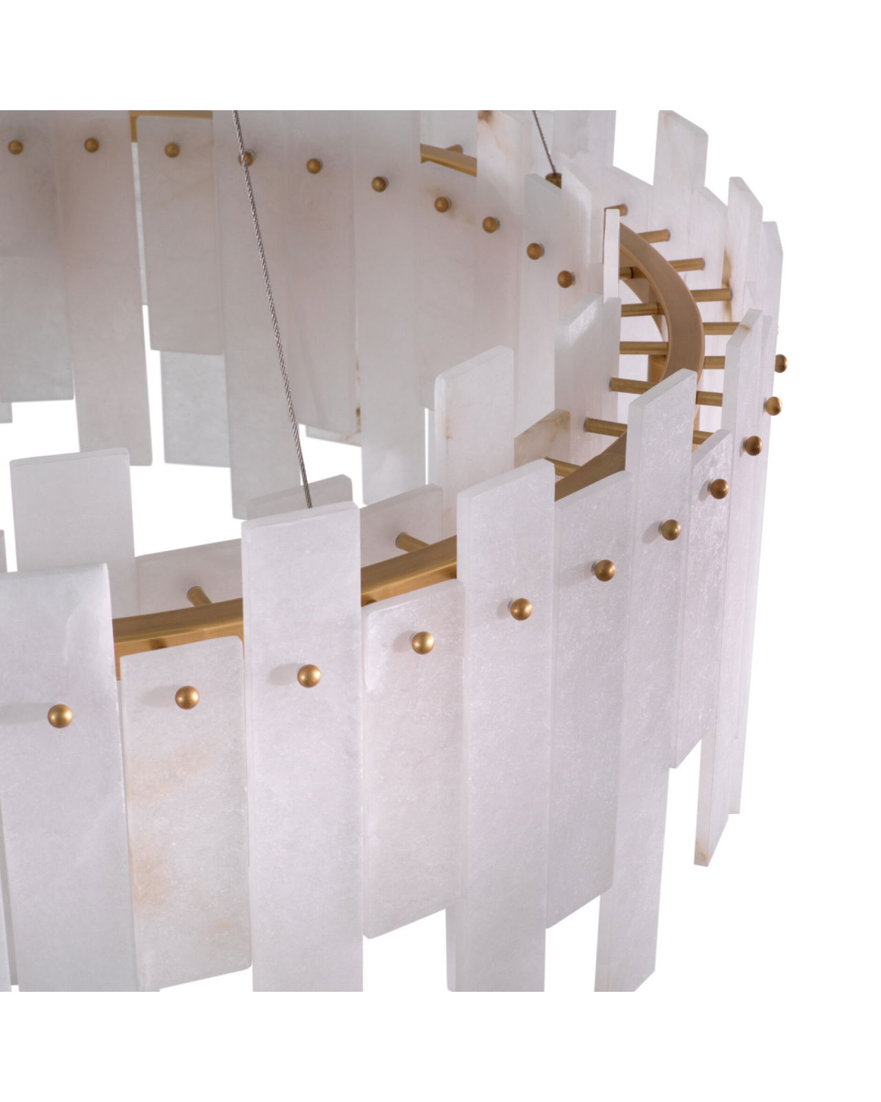 Pizzorni takkrona antik mässing