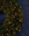 Frost Christmas Wreath Lights 60cm