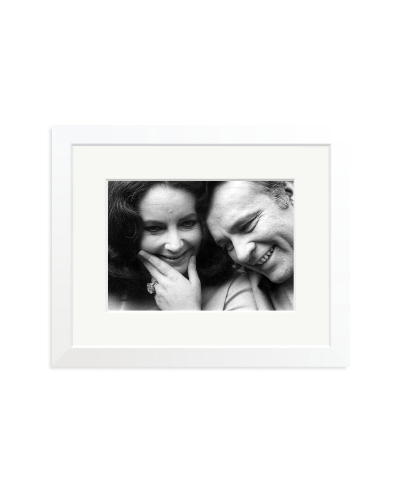 Taylor and Burton in the Studios White / Small