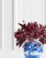 Acorn Decorative Branch Burgundy