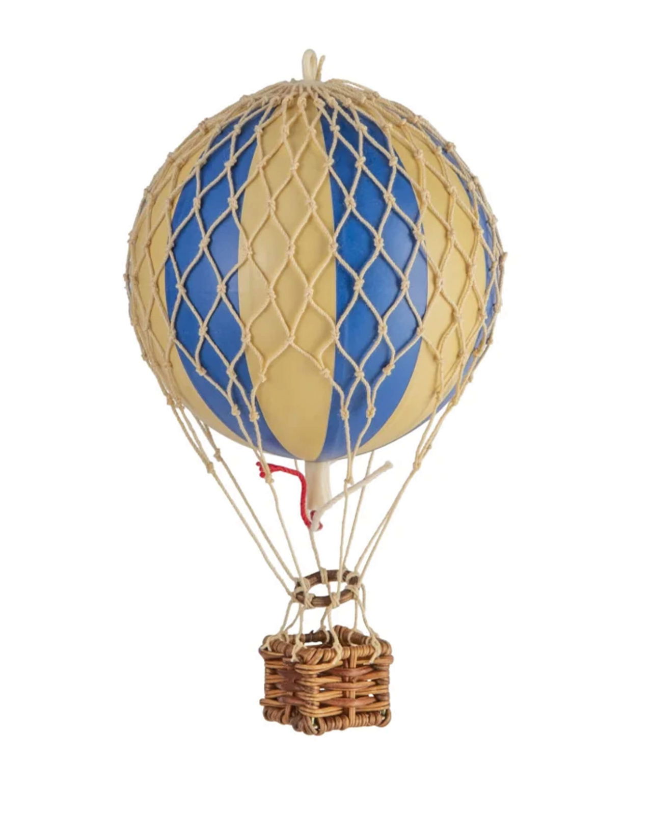 Floating The Skies Hot Air Balloon Blue Double