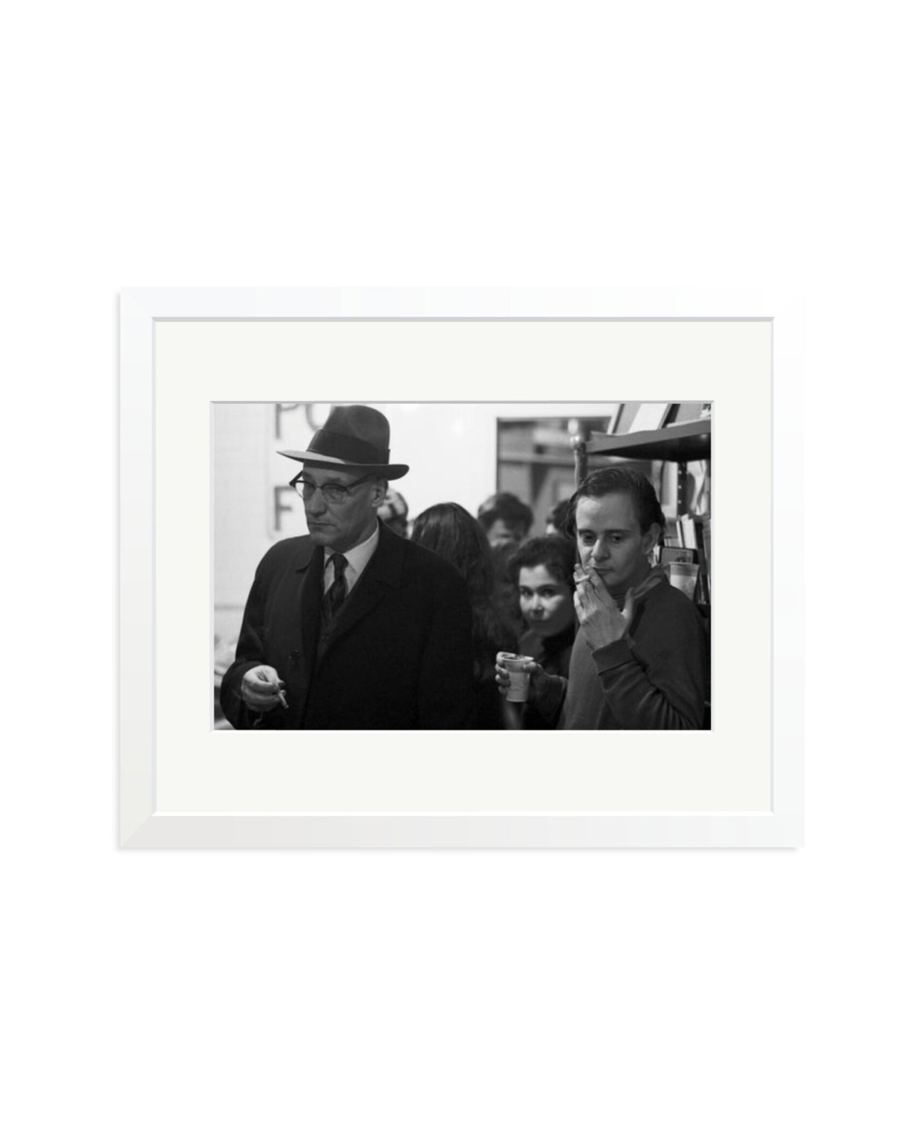 William S. Burroughs White / Medium