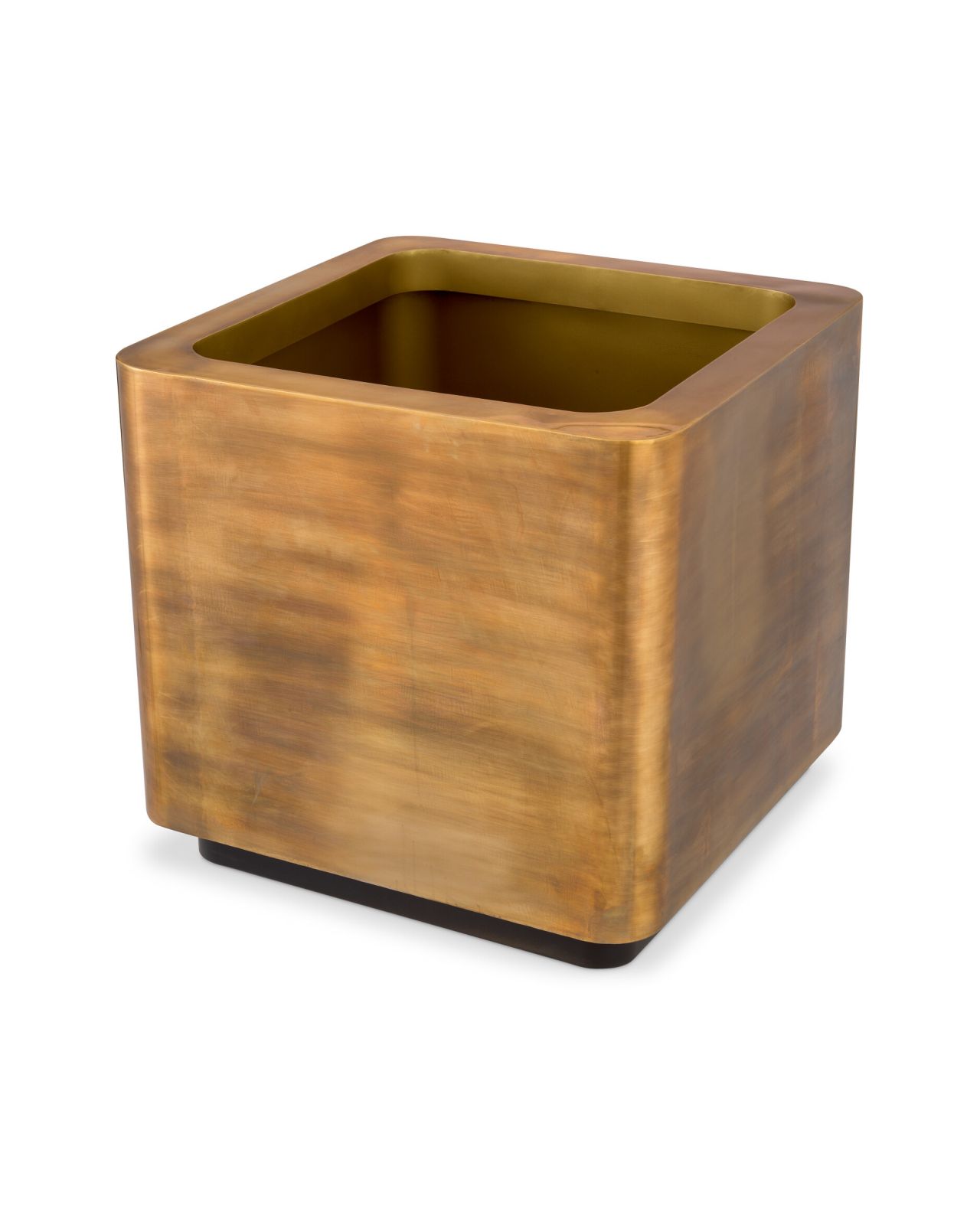 Jasper Planter Vintage Brass
