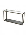 Console Table Bethesda bronze highlight finish