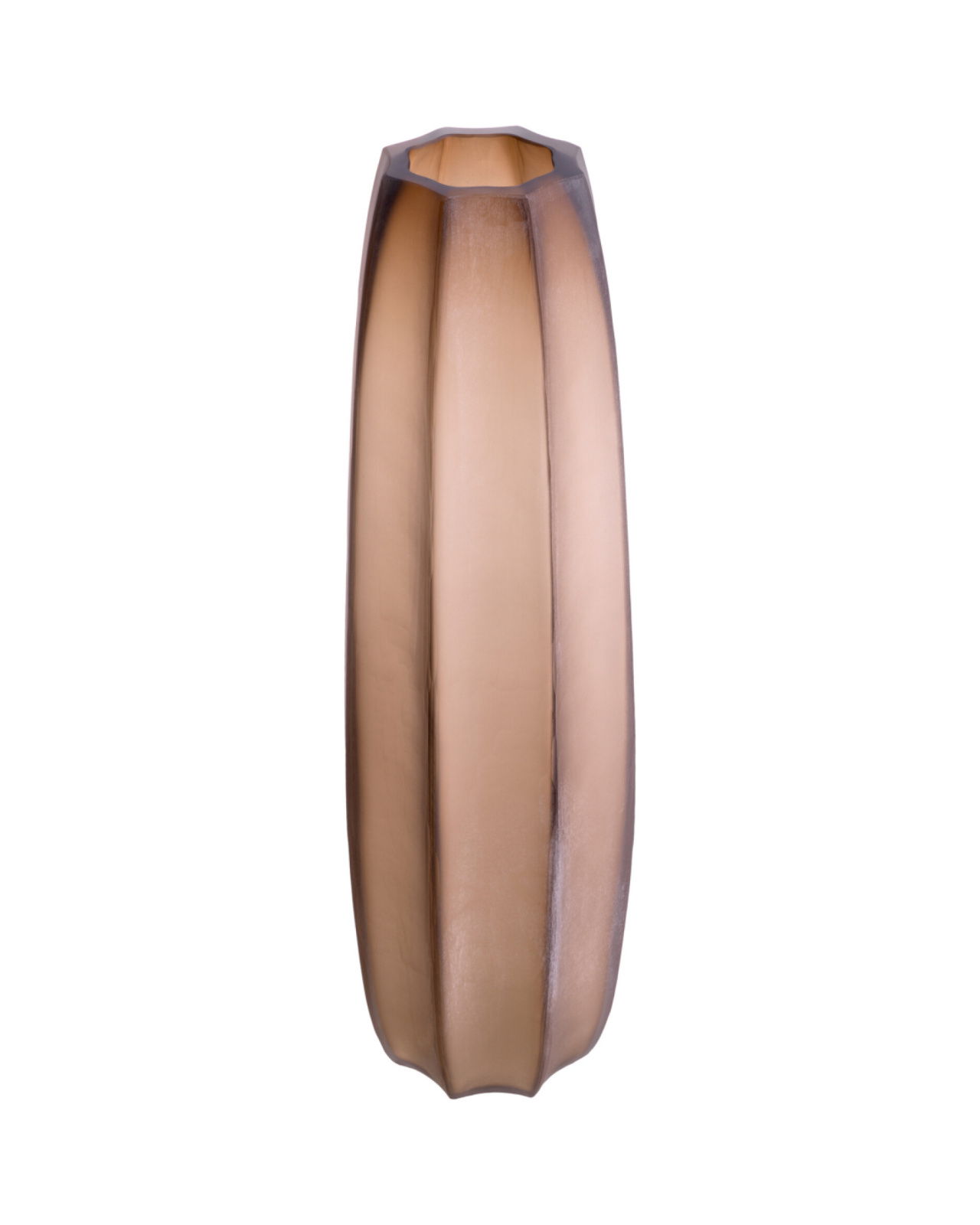 Tiara vase brun