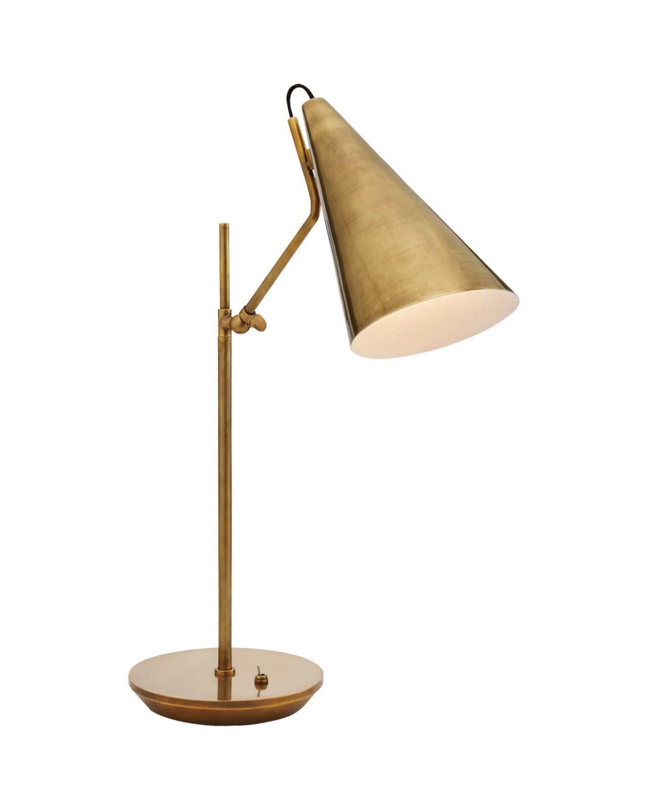 Clemente Table Lamp Antique Brass