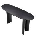 Lindner console table black veneer
