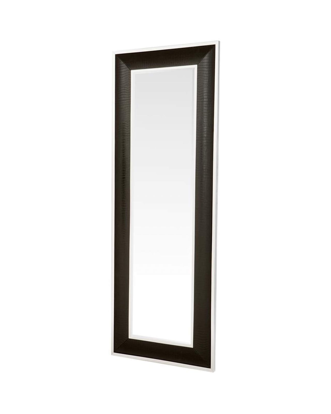 Croco spegel svart OUTLET