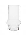 Elma vase clear glass