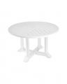 Bell Rive Round Dining Table White