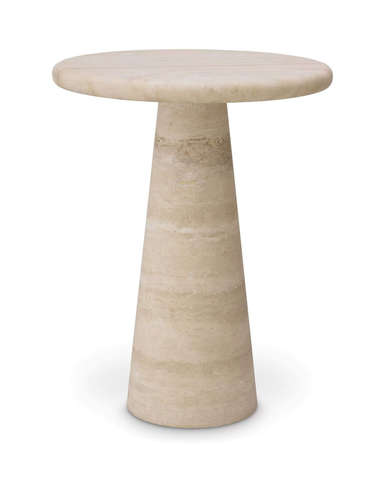 Adriana Side Table Travertine