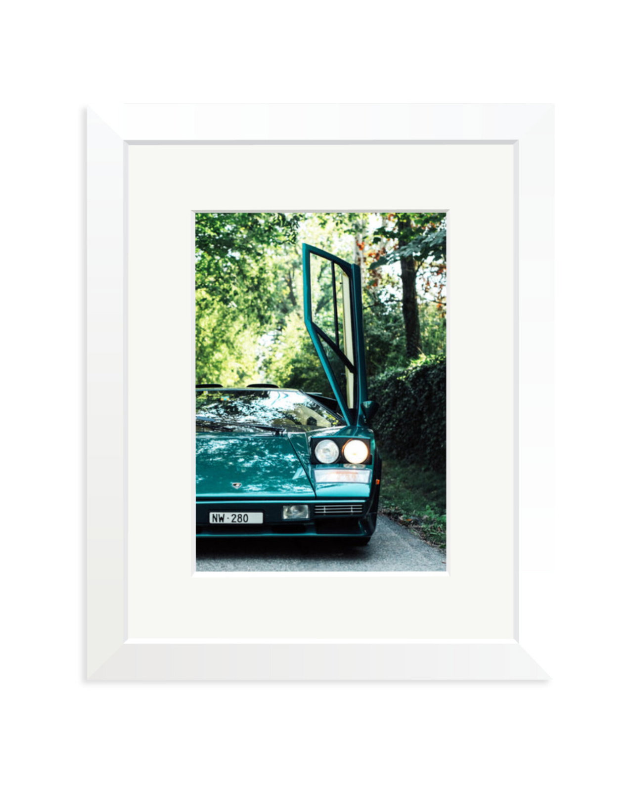 Lamborghini Countach LP400 White / Small