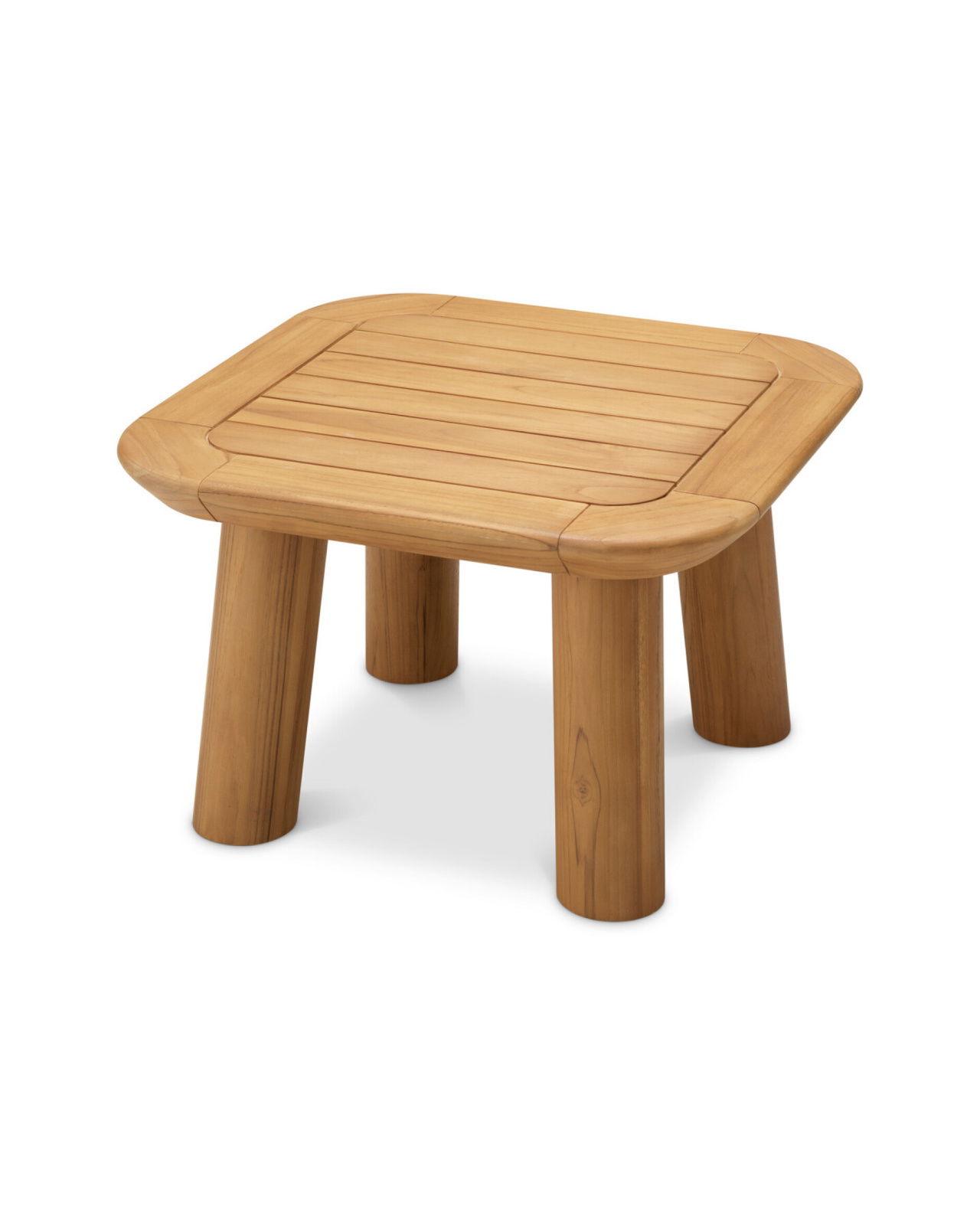 Weston side table natural teak