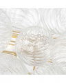 Talia 54" Ring Chandelier Burnished Silver Leaf