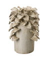 Damien vase med blade