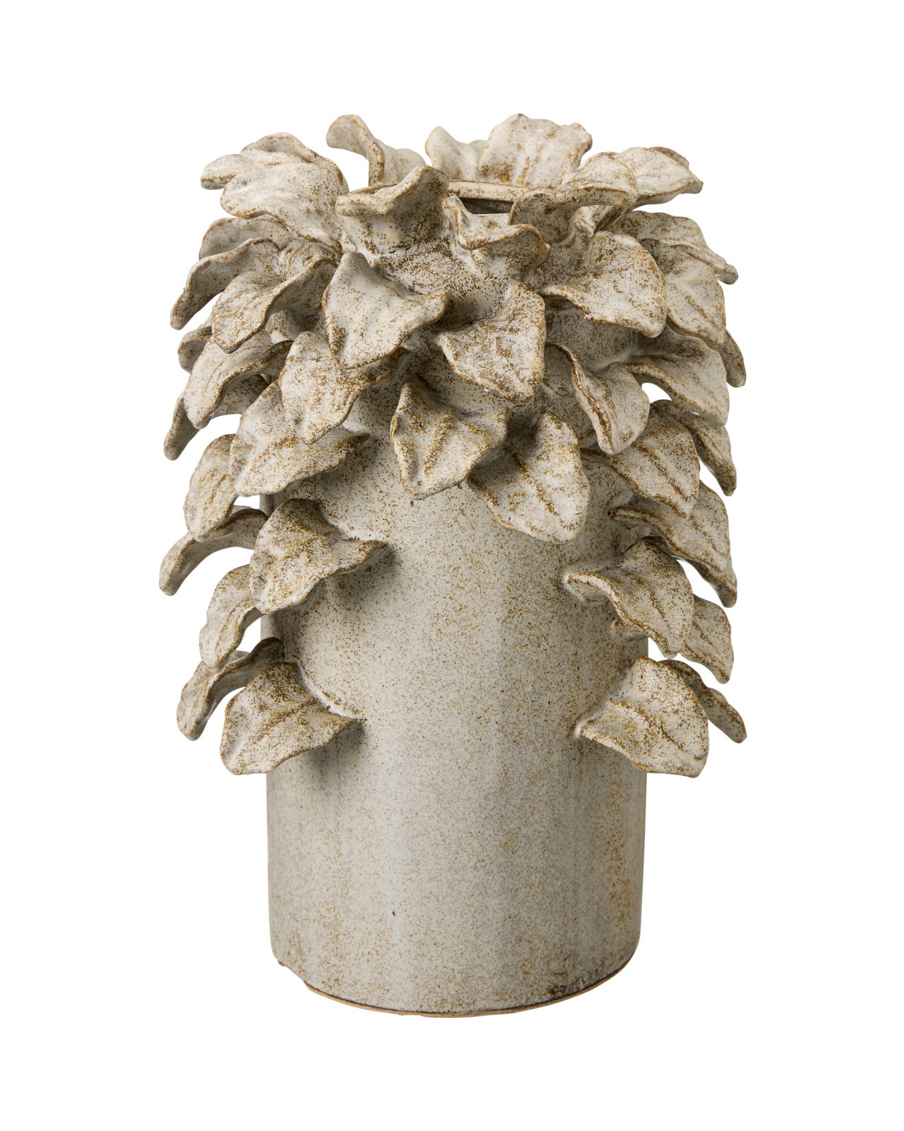 Damien vase med blade