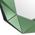 Del Ray spegel tredimensionell grön OUTLET