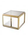 Side Table Callum brushed brass finish OUTLET