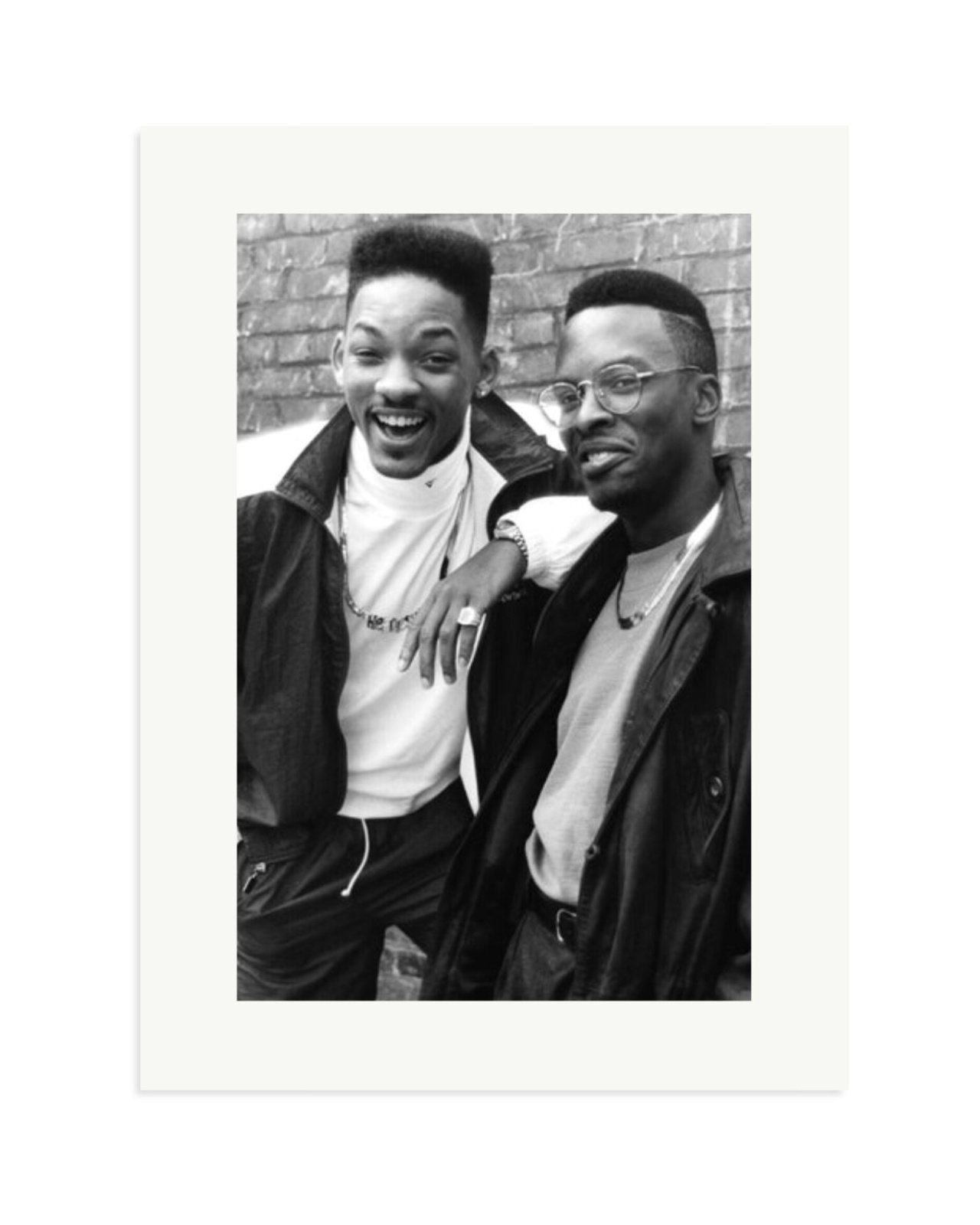 DJ Jazzy Jeff & The Fresh Prince Will Smith Print Only / XL