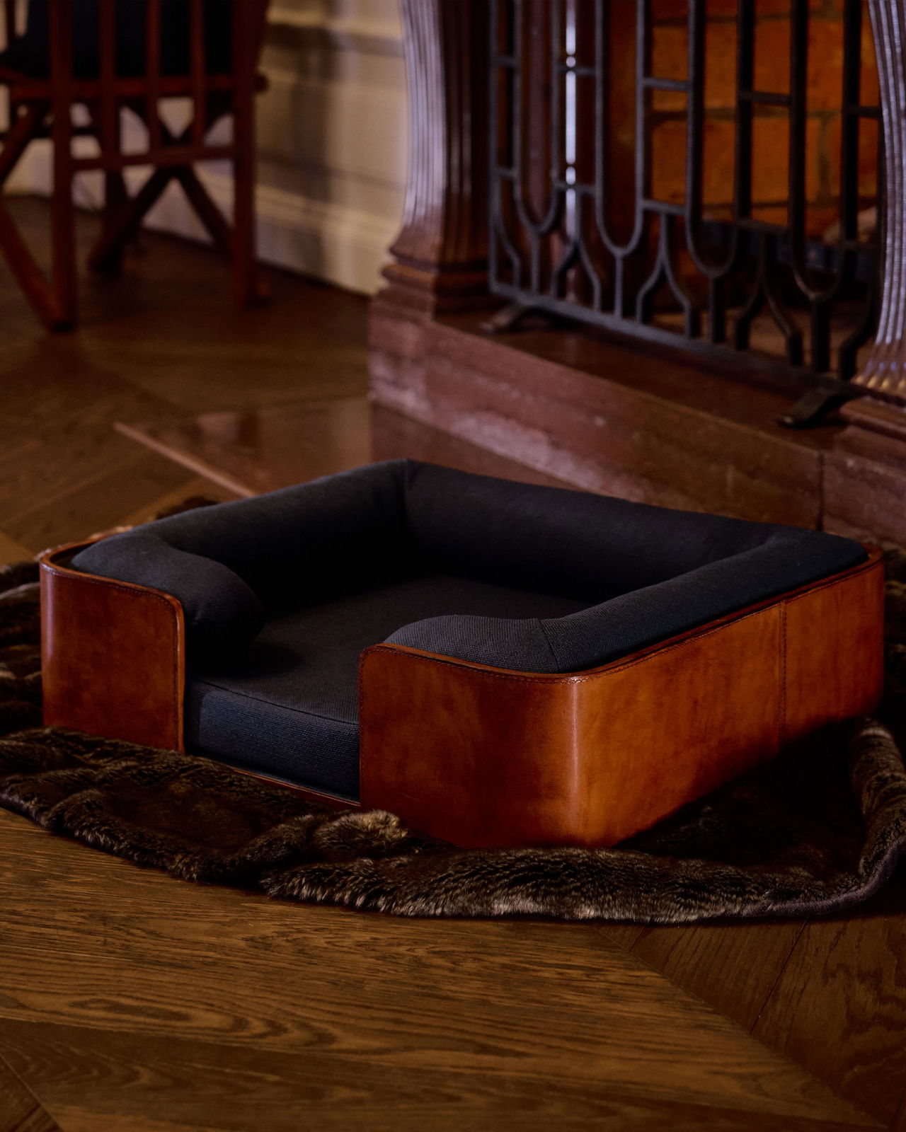 Kensington Dog Bed Seabreeze Indigo