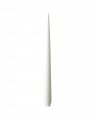 Taper candles pure white 12-pack