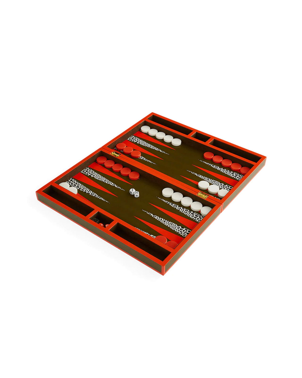 Leopard backgammon brädspel