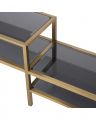 Duo TV Cabinet Brushed Brass