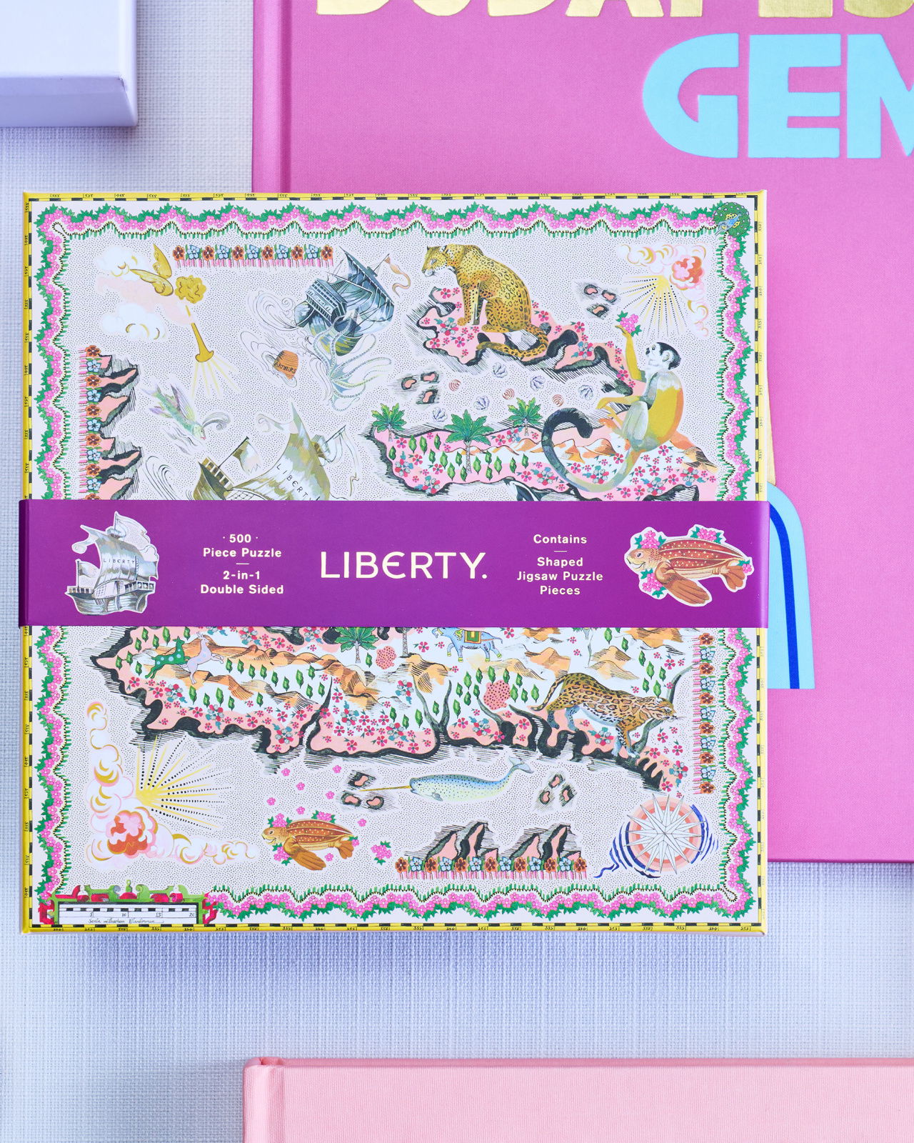 Maxine double-sided puzzle