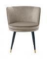 Grenada dining chair velvet savona greige