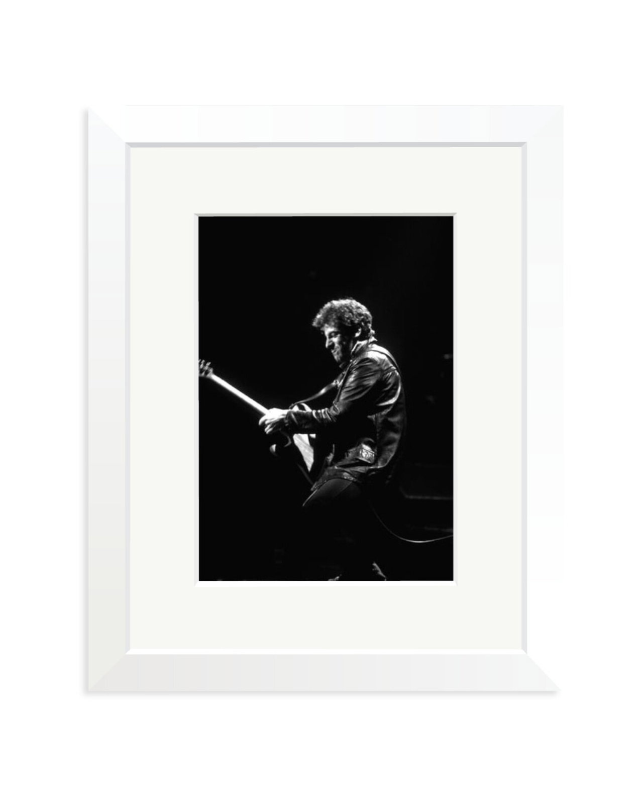 Bruce Springsteen In Detroit White / Small