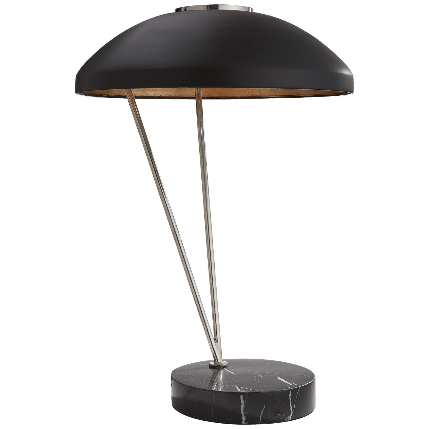 Coquette Table Lamp Polished Nickel